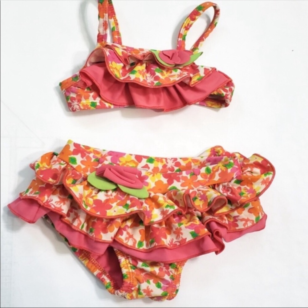 Circo,ruffled skirt bikini swimwear.Size 18M.